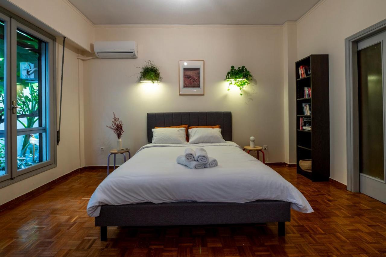 Appartamento Tranquility Downtown Atene Esterno foto