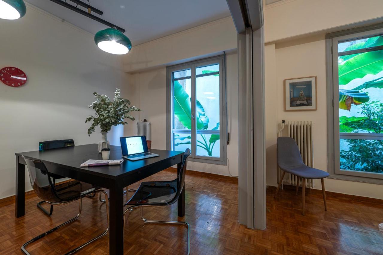 Appartamento Tranquility Downtown Atene Esterno foto